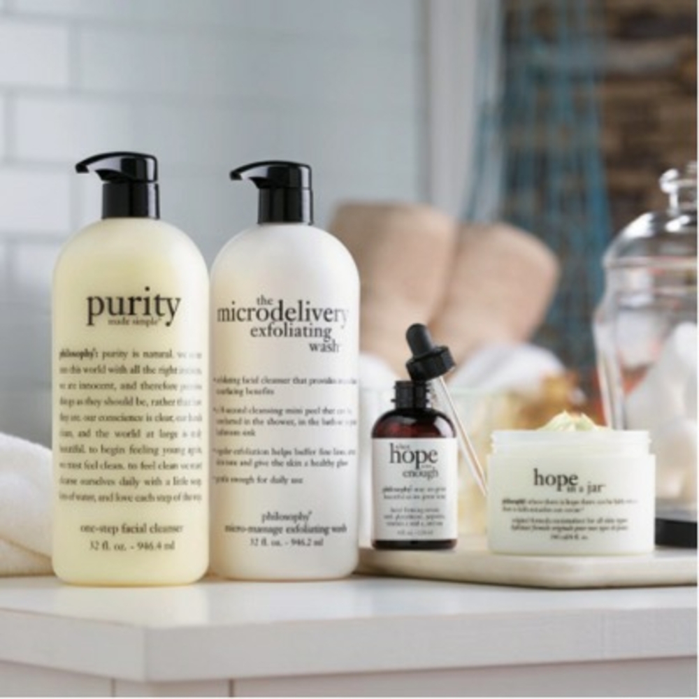 Philosophy Super-Size Cleanse, Treat & Moisturize Set